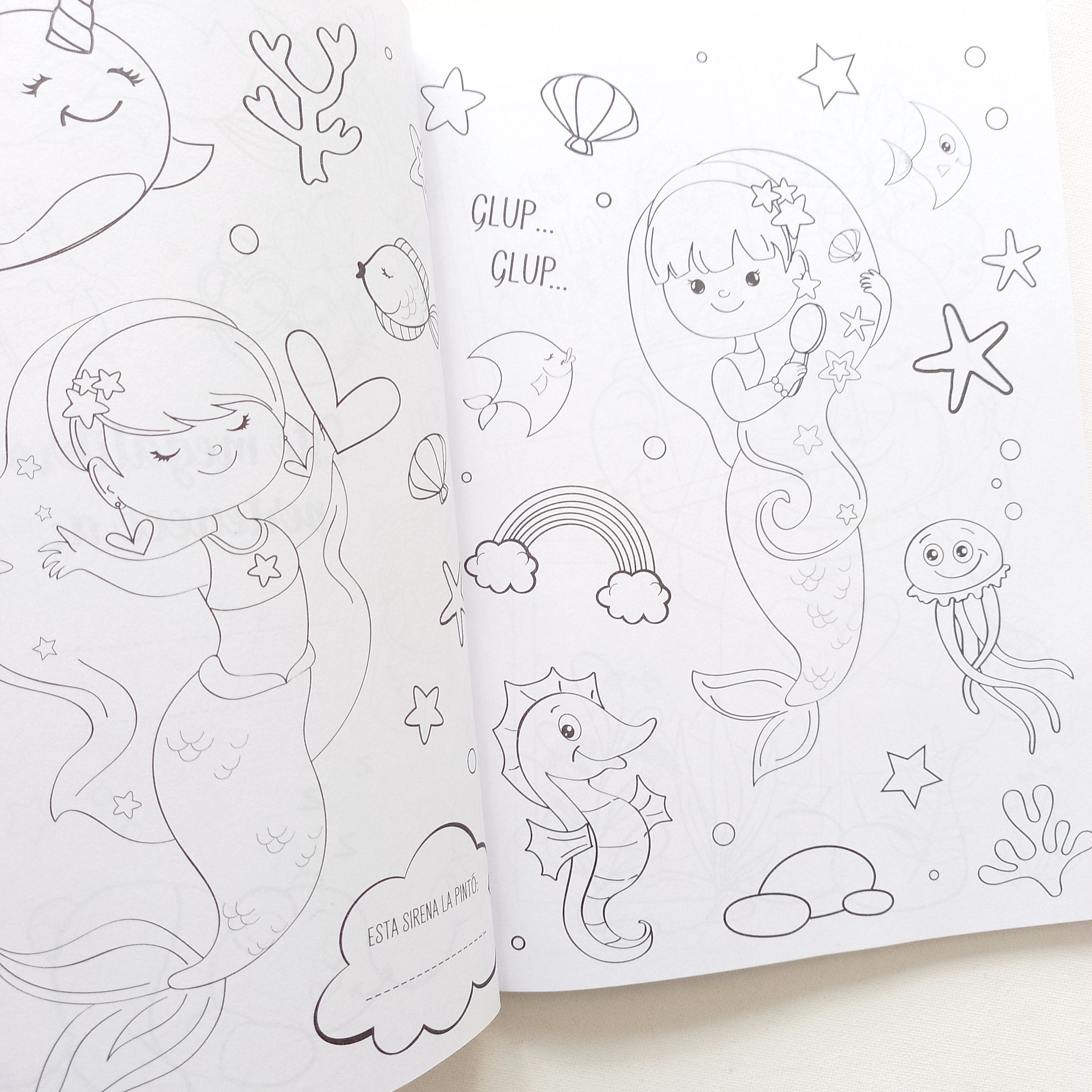 Megalibro para pintar: Unicornios, animales y personajes adorables Megalibro para pintar: Unicornios, animales y personajes adorables